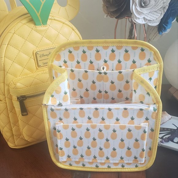 Loungefly Handbags - Loungefly Pineapple Backpack Organizer